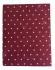 Fair Trade Handmade Large Nepali Lokta Paper Red Spotty Notebook
