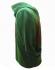 Fair Trade Green Retro Peace Hoodie