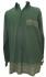 Green Traditional Blockprint Cotton Mens Long Sleeve Shirt - Fair Trade