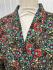 Kantha Jacket - Cotton Quilted Summer Weight Green Geometric Flowers Reversible Indian Kantha Jacket - Fair Trade - Available in sizes 8 -18