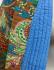 Kantha Jacket - Cotton Quilted Summer Weight Brown Geometric Flowers Reversible Indian Kantha Jacket - Fair Trade - Available in sizes 8 -18