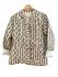 Kantha Jacket - Cotton Quilted Summer Weight Green & White Flowers Reversible Indian Kantha Jacket - Fair Trade - Available in sizes 8 -18