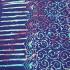 Sarong Beach Coverup Batik from Bali Large Size Light & Dark Blues