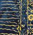 Sarong Beach Coverup Batik from Bali Large Size Midnight Blue & Orange