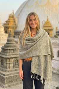 Natural Undyed Yak Wool Shawls / Wraps / Blankets - Great for Meditation Natural Undyed Yak Wool Shawls / Wraps / Blankets - Great for Meditation