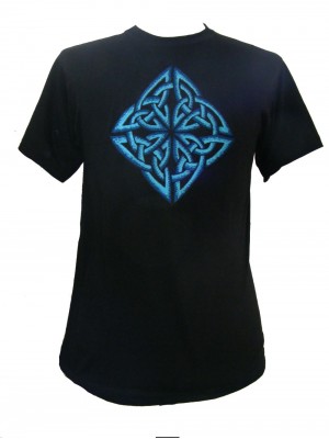 Fair Trade Embroidered Celtic Knot Design T Shirt Fair Trade Embroidered Celtic Knot Design T Shirt