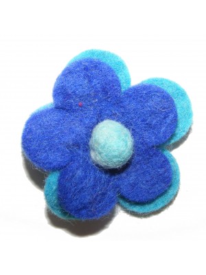 Hand made Felt Daisy Flower Hair Accessory - Fair Trade Hand made Felt Daisy Flower Hair Accessory - Fair Trade