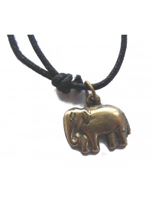 Lucky Hand Cast Bronze Elephant pendant necklace. Handmade in Kathmandu, Nepal. Lucky Hand Cast Bronze Elephant pendant necklace. Handmade in Kathmandu, Nepal.