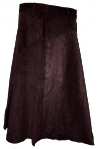 Fair Trade Fashionable Corduroy Annie Maxi Skirt - Chocolate Brown Fair Trade Fashionable Corduroy Annie Maxi Skirt - Chocolate Brown