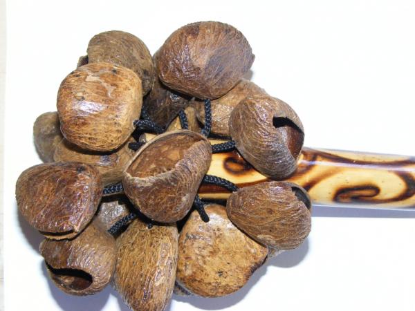 Natural Bali Nut Shaker / Chestnut Shaker / Pangi Seed Shaker 