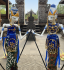Genuine Traditional pair of Rama and Sinta Wayang Golek Rod Puppets