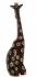 Fair Trade Hand Carved Wooden Sitting Giraffe - choices of 3 sizes