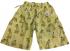 Kids 3/4 Length Sandy Giraffe Design Trousers  Ages 1 - 5 - Fair Trade