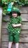 Kids Plain Green Shorts Ages 1 - 5 - Fair Trade