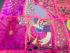 Vintage Rajasthani Embroidered Wall Hanging - Beautiful Pink Traditional Rajasthani Design - Unique Work of Art