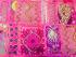 Vintage Rajasthani Embroidered Wall Hanging - Beautiful Pink Traditional Rajasthani Design - Unique Work of Art