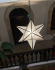 Moroccan Classic Star Lampshade with white glass from Marrakesh - 2 sizes